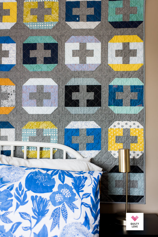 Plus Side PDF Quilt Pattern - Automatic Download