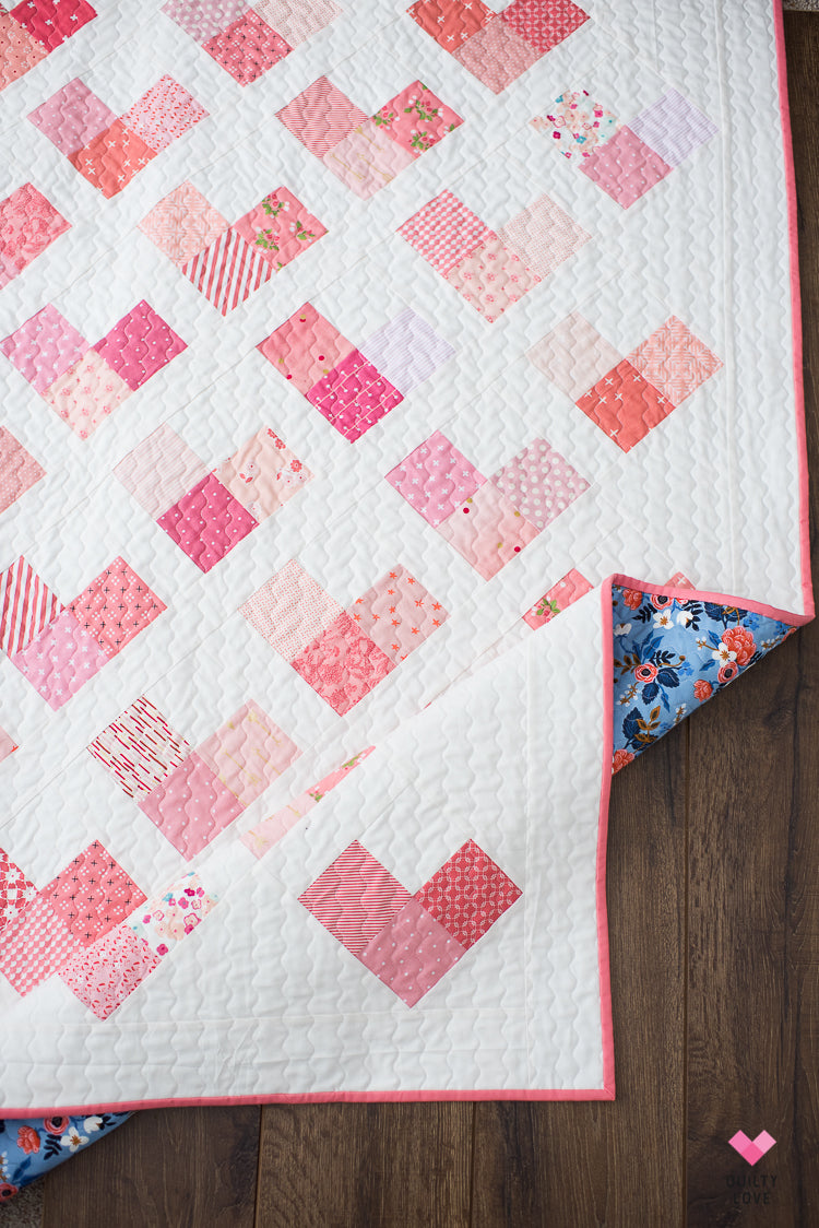 Quilty Hearts PDF Quilt Pattern-Automatic Download