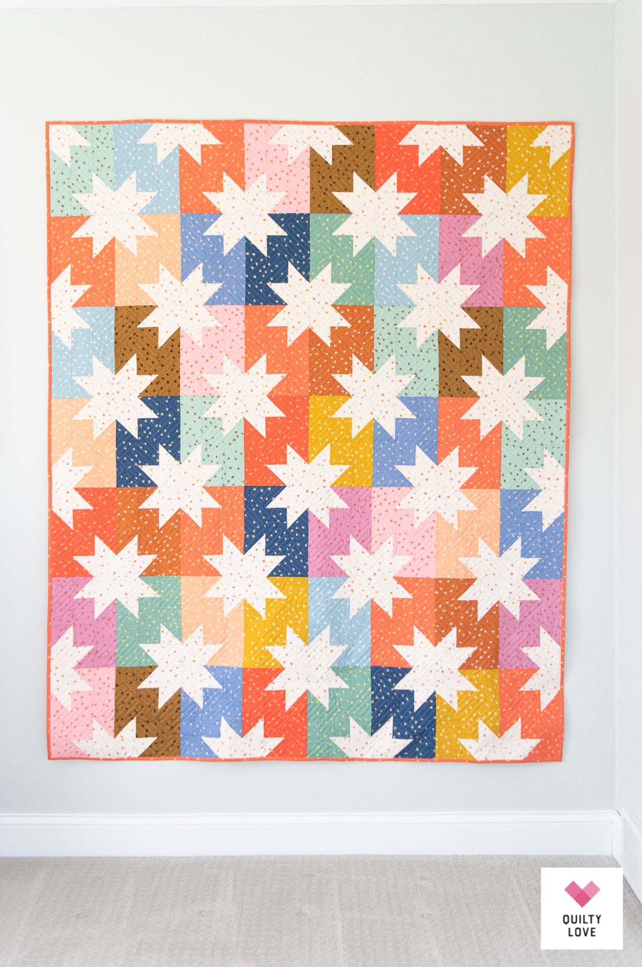 Star Pop PDF Quilt Pattern-Automatic Download