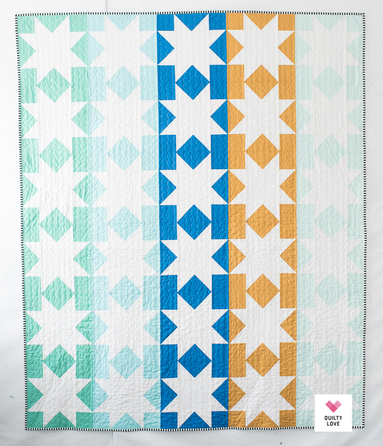 Star Fall PAPER Quilt Pattern