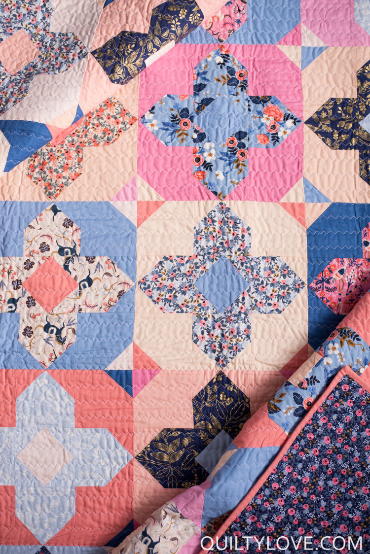 Geo Gems PDF Quilt Pattern - Digital Download