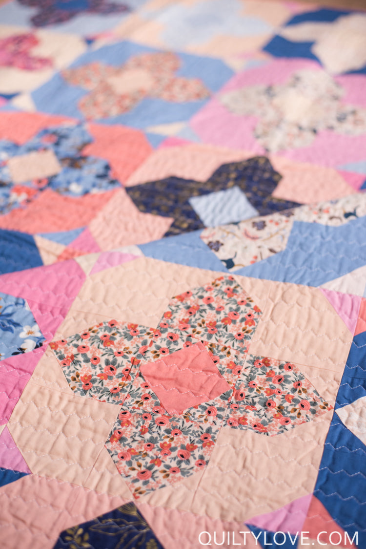 Geo Gems PDF Quilt Pattern - Digital Download