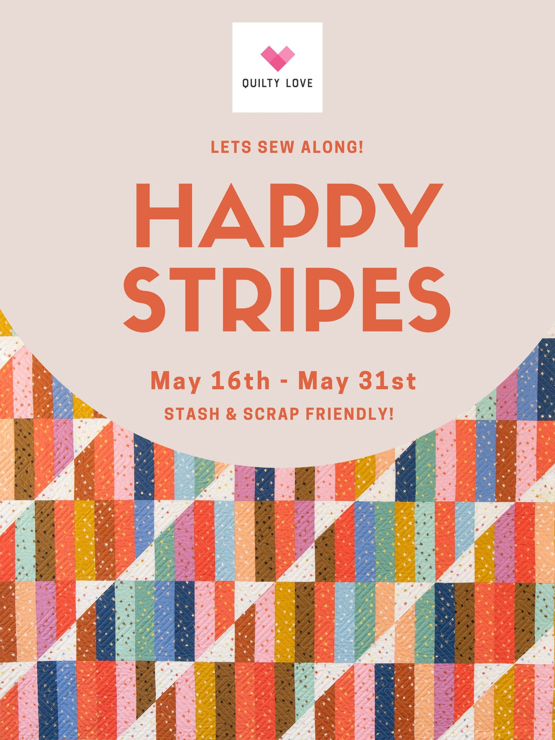 Happy Stripes Sew Along
