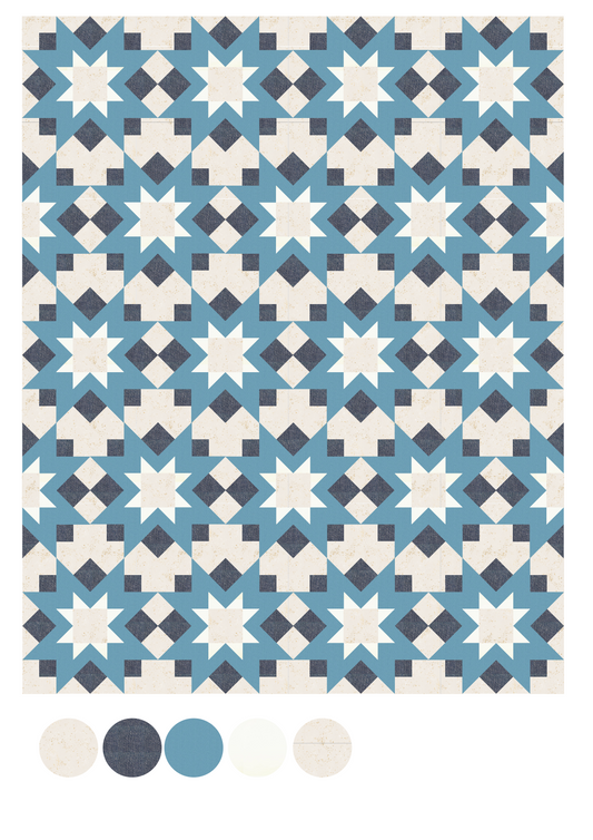 Night Stars quilt pattern