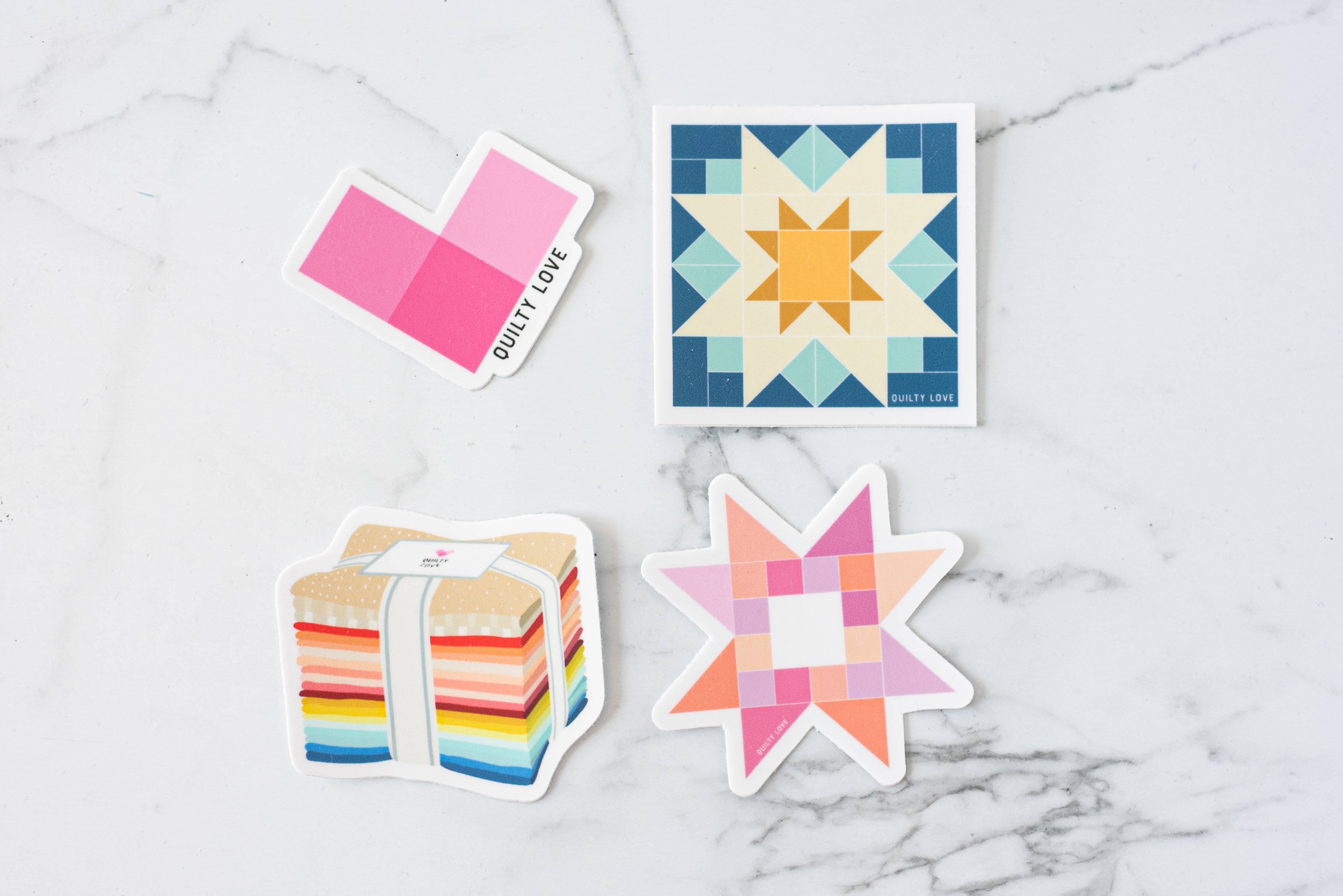 Enamel Pins Quilty Love