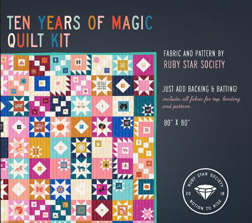 10 Years of Magic Quilt Kit - Ruby Star Society