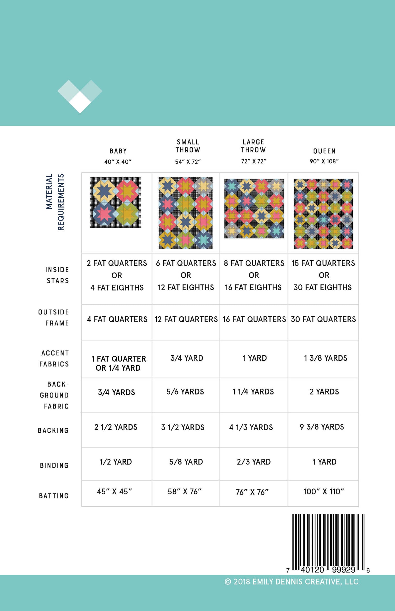 North Star PDF Quilt Pattern - Digital Download – Quilty Love