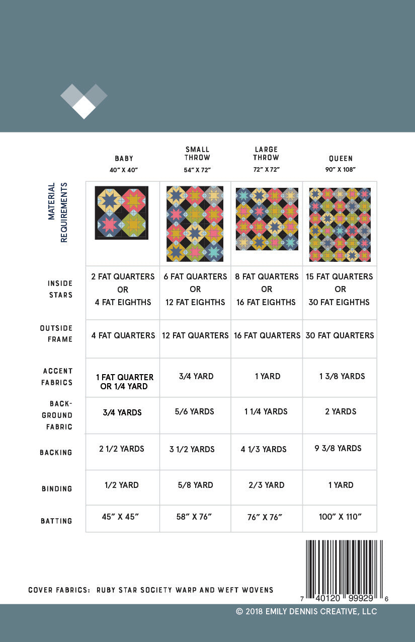 North Star PAPER Quilt Pattern