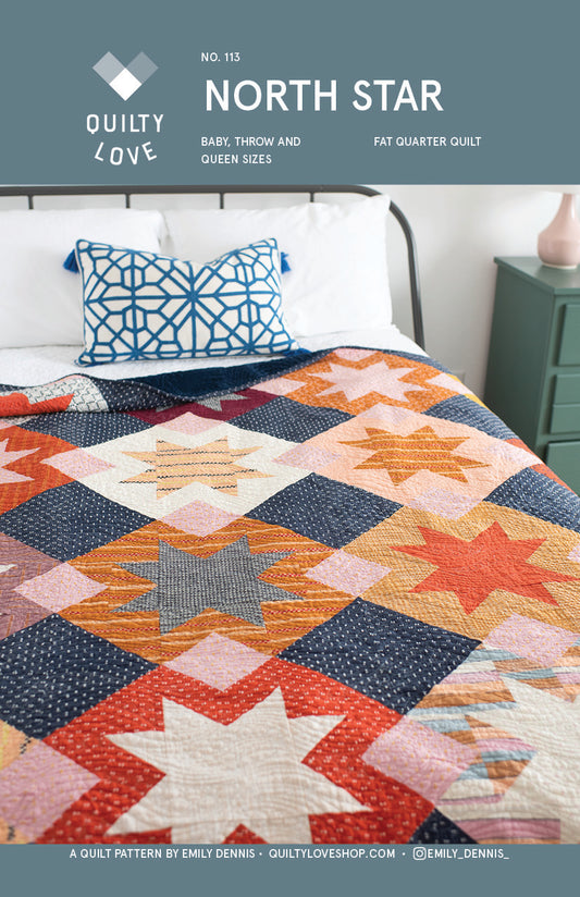 North Star PAPER Quilt Pattern