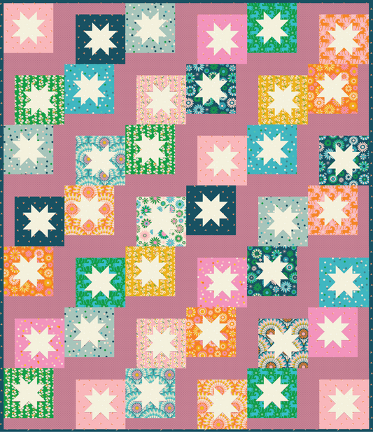 Stepping Stars PDF Quilt Pattern-Automatic PDF Download