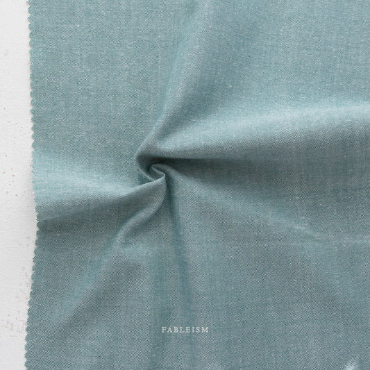 YARDAGE -Fableism - Everyday Chambray in Bay Leaf