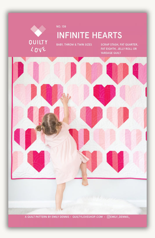 Infinite Hearts PAPER Quilt Pattern