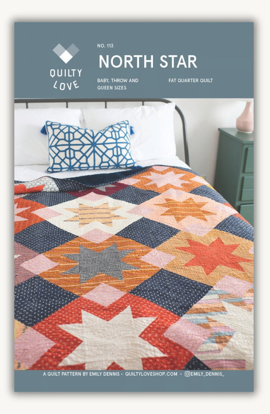 North Star PAPER Quilt Pattern