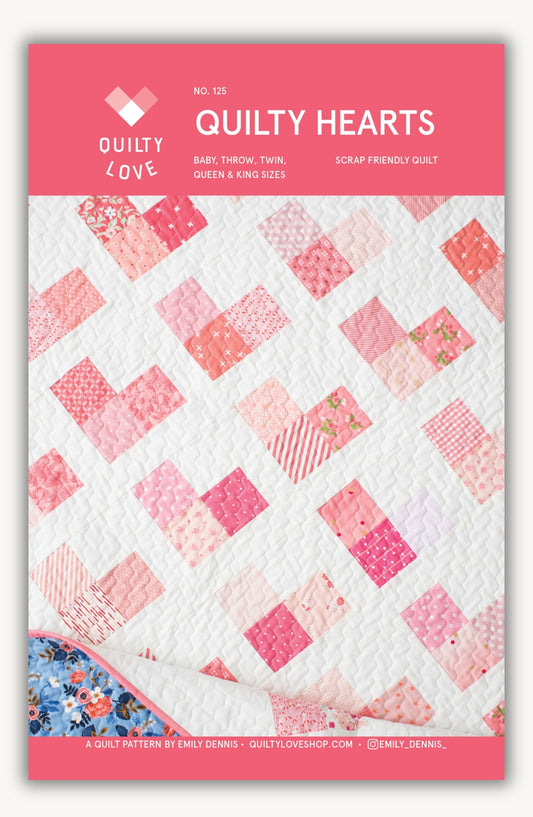 Quilty Hearts PAPER Quilt Pattern