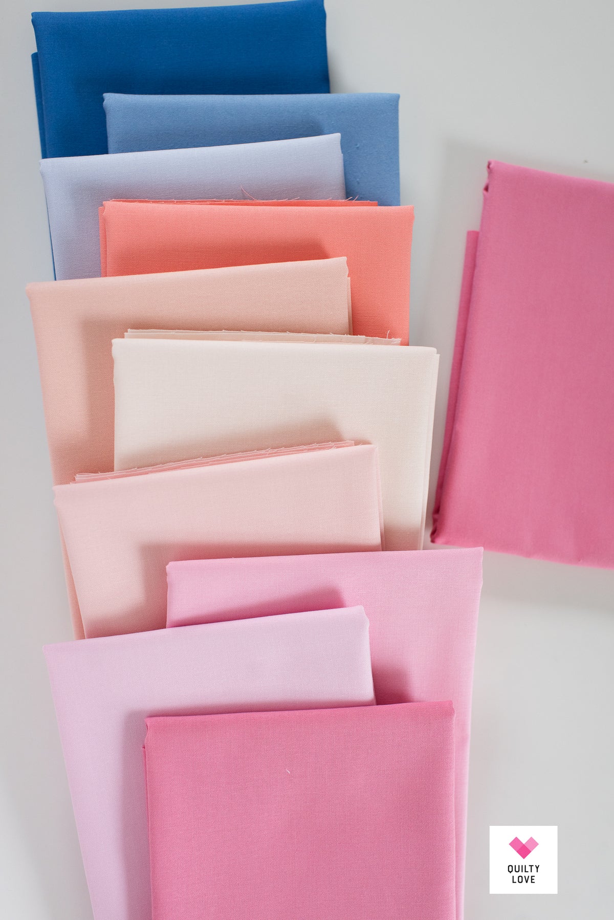 Geo Gems - Sherbet quilt kit - throw size