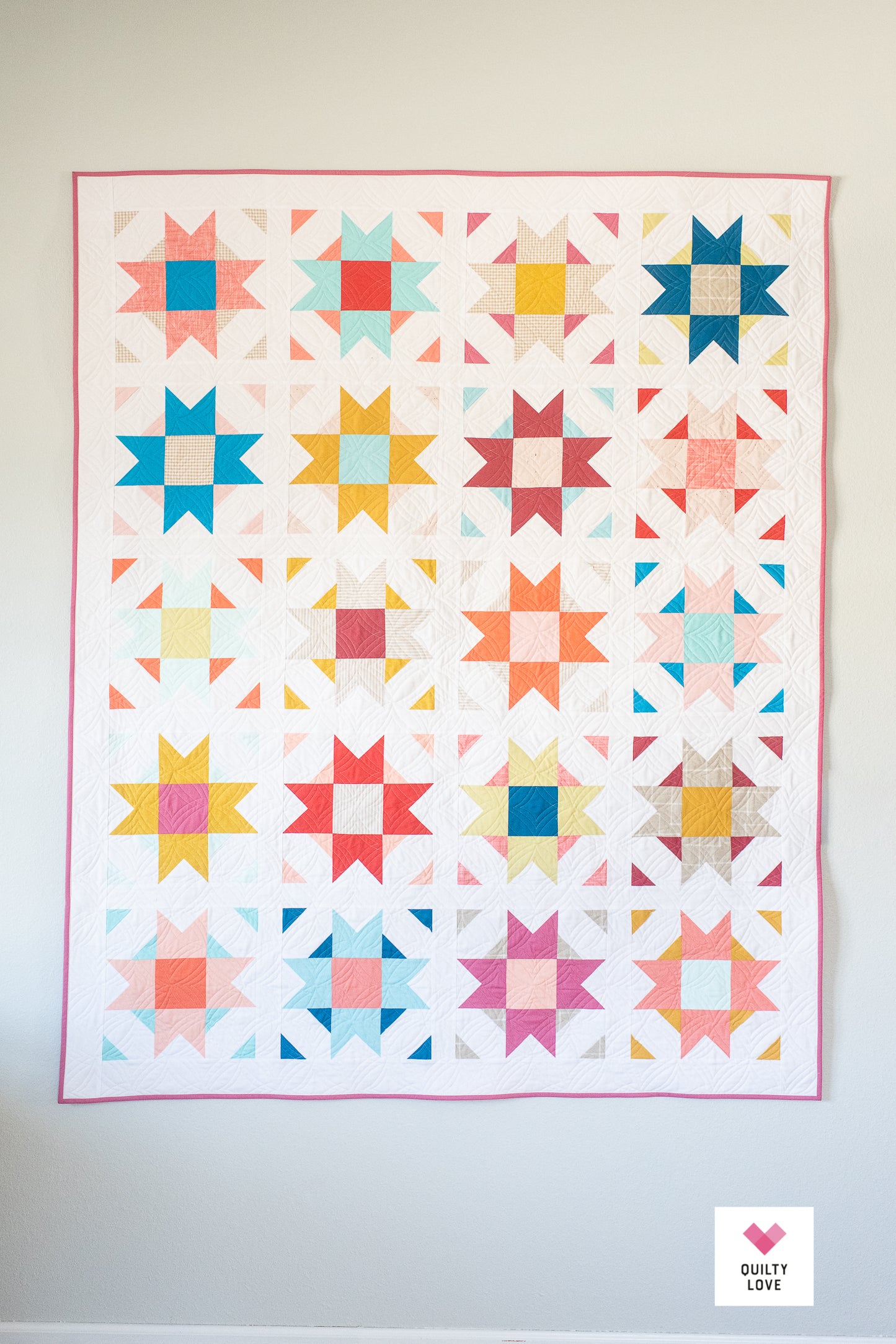 Compass Star PDF Quilt Pattern-Automatic download