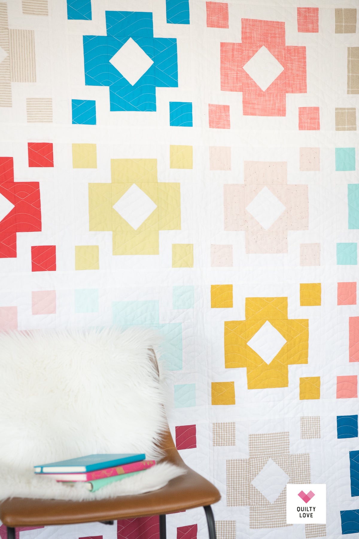 Diamond Lanterns PAPER Quilt Pattern