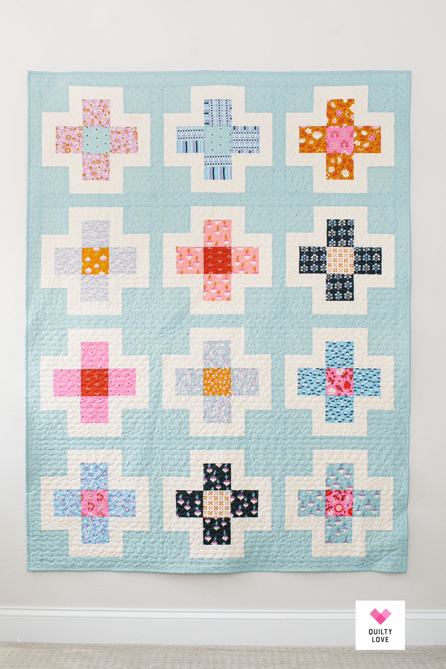 Plus Charmed PAPER Quilt Pattern