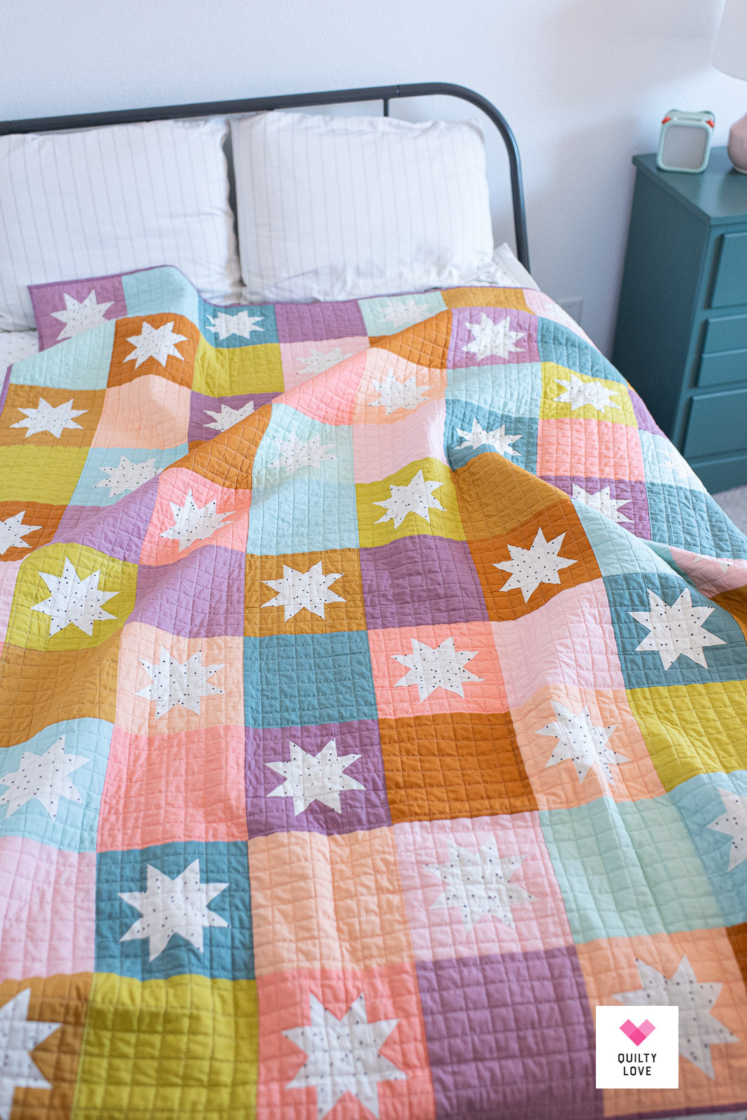 Stars and Squares PDF Download Quilt Pattern