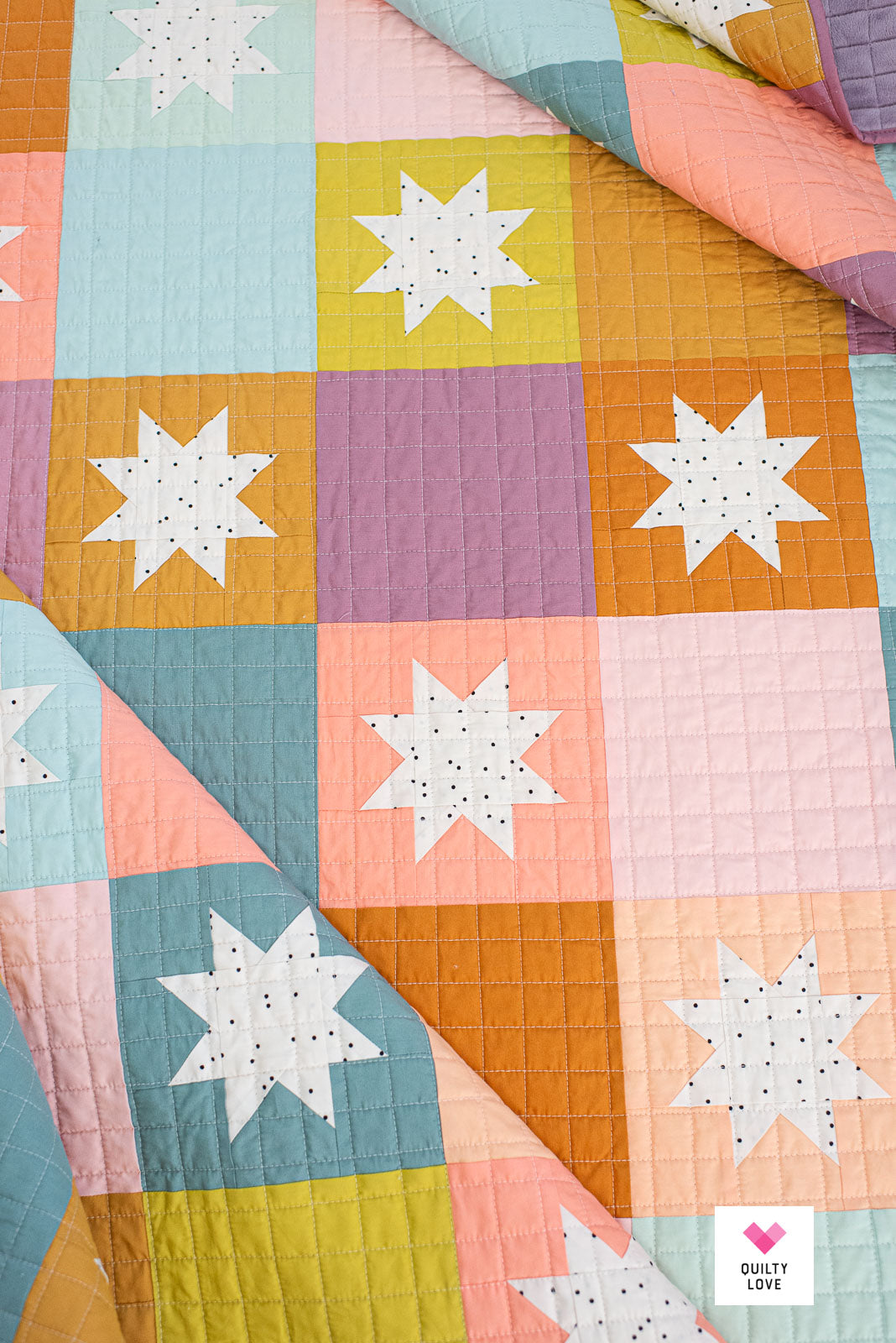 Stars and Squares PDF Download Quilt Pattern