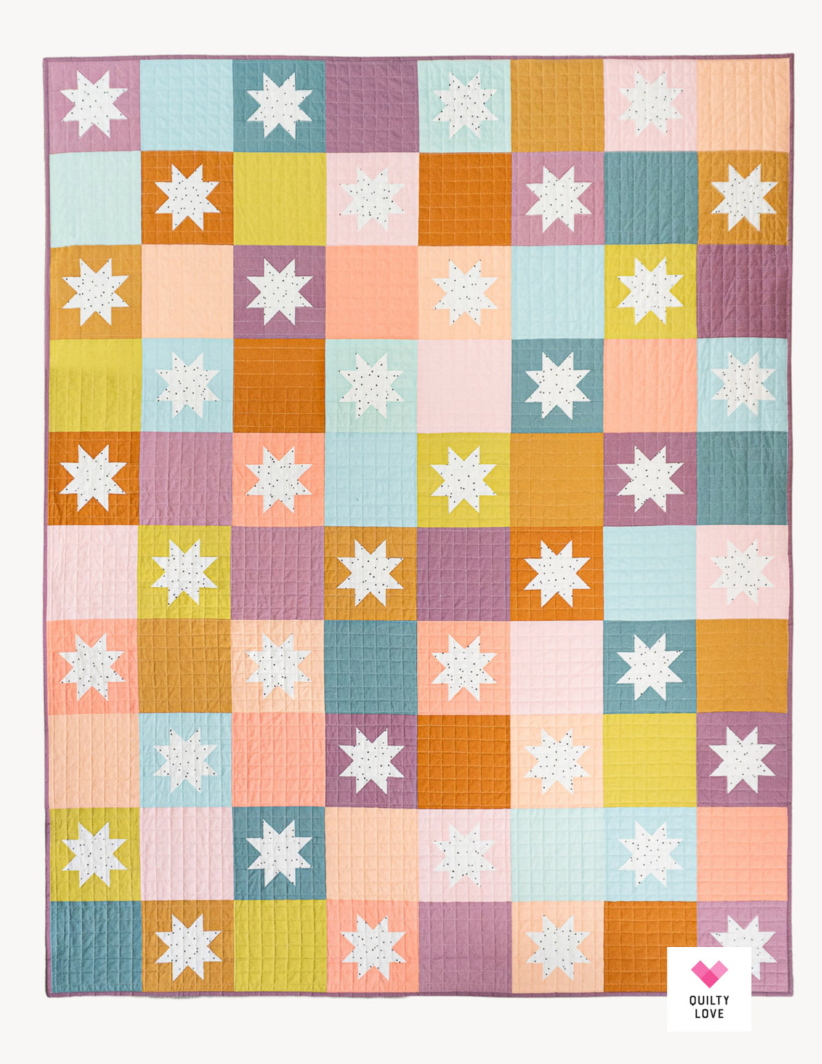 Stars and Squares PDF Download Quilt Pattern