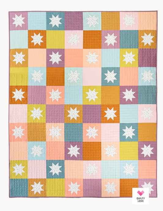 Stars and Squares PDF Download Quilt Pattern