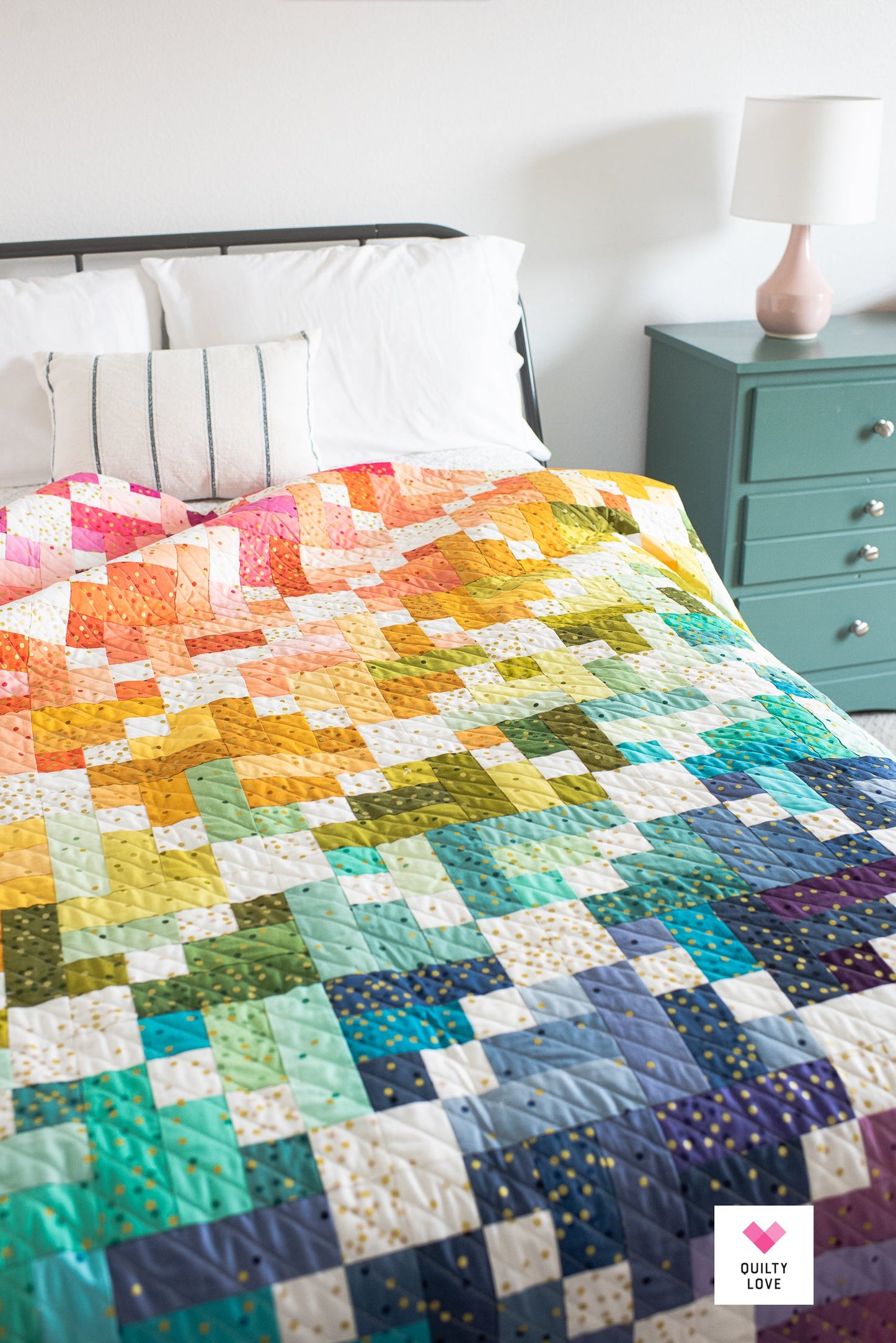 Scrappy Gems Quilt Pattern-PRINTED PATTERN