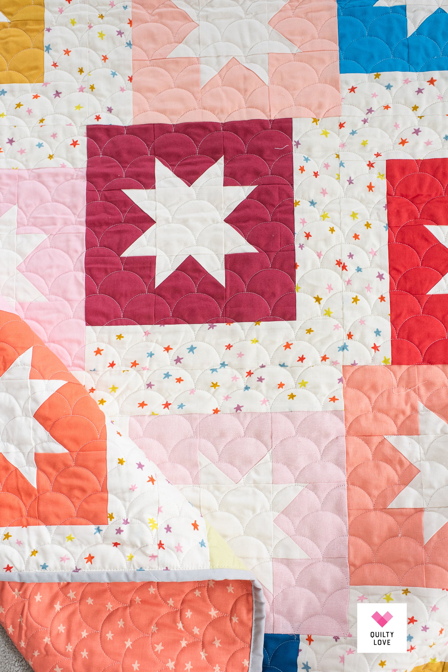 Stepping Stars PAPER Quilt Pattern