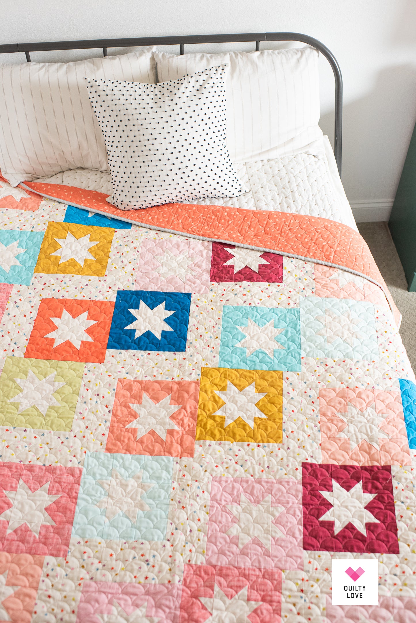 Stepping Stars PAPER Quilt Pattern
