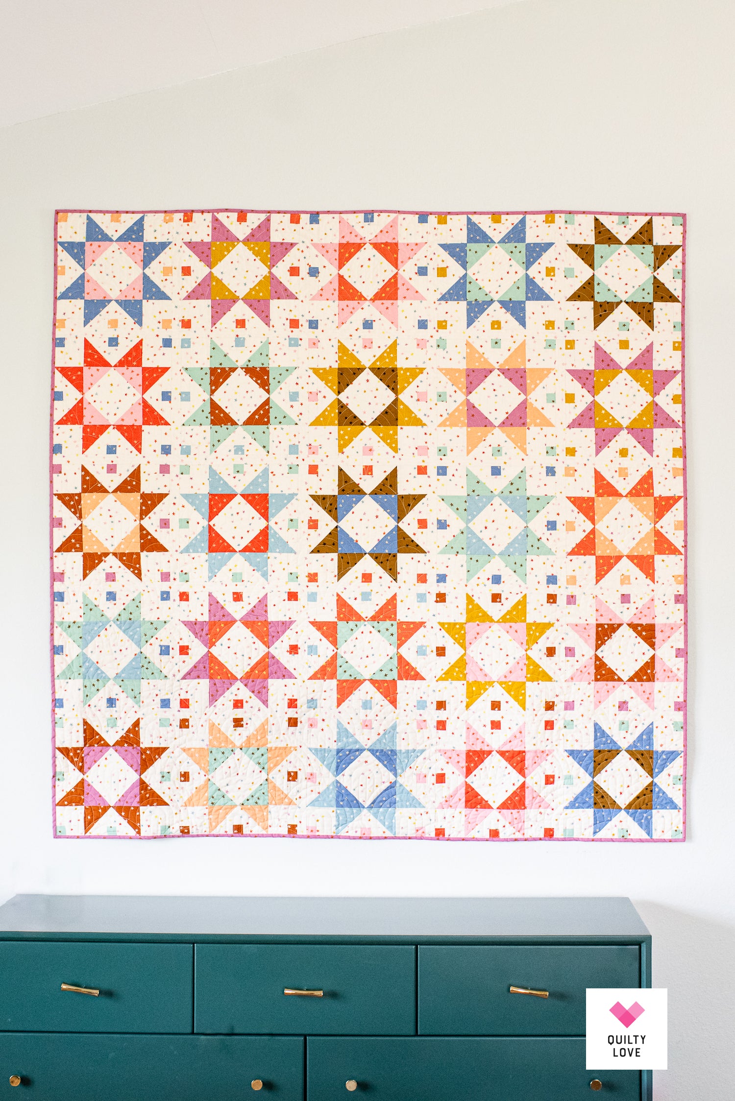 Tiled Stars II PDF Quilt Pattern-Automatic Download – Quilty Love