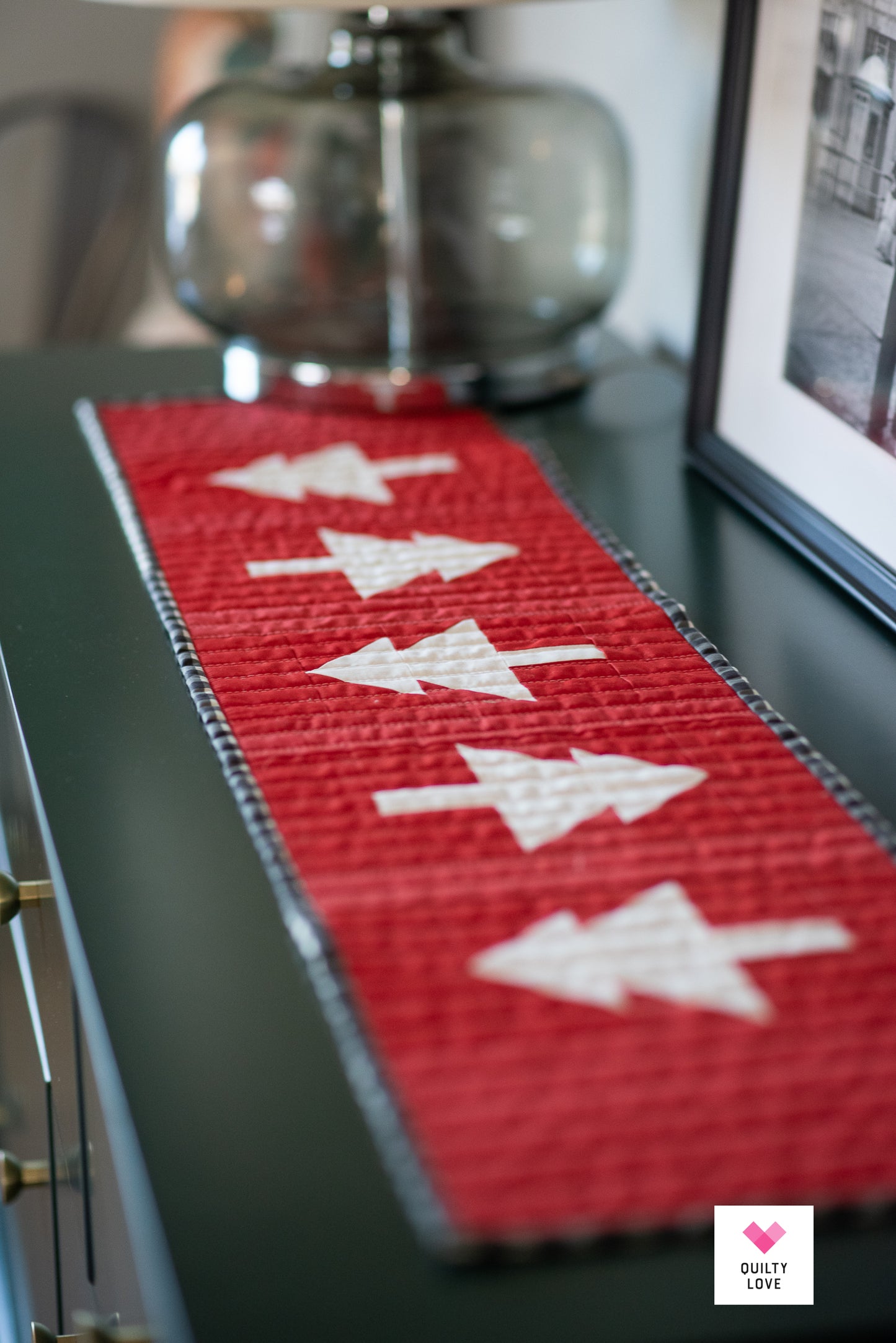 Tree Rows PAPER Quilt Pattern