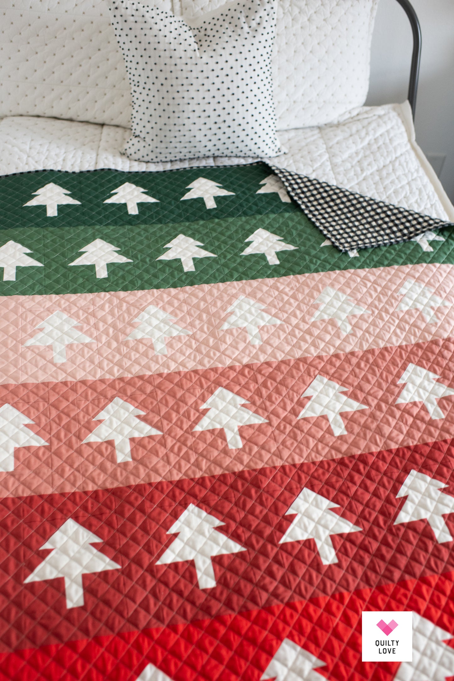 Tree Rows PAPER Quilt Pattern