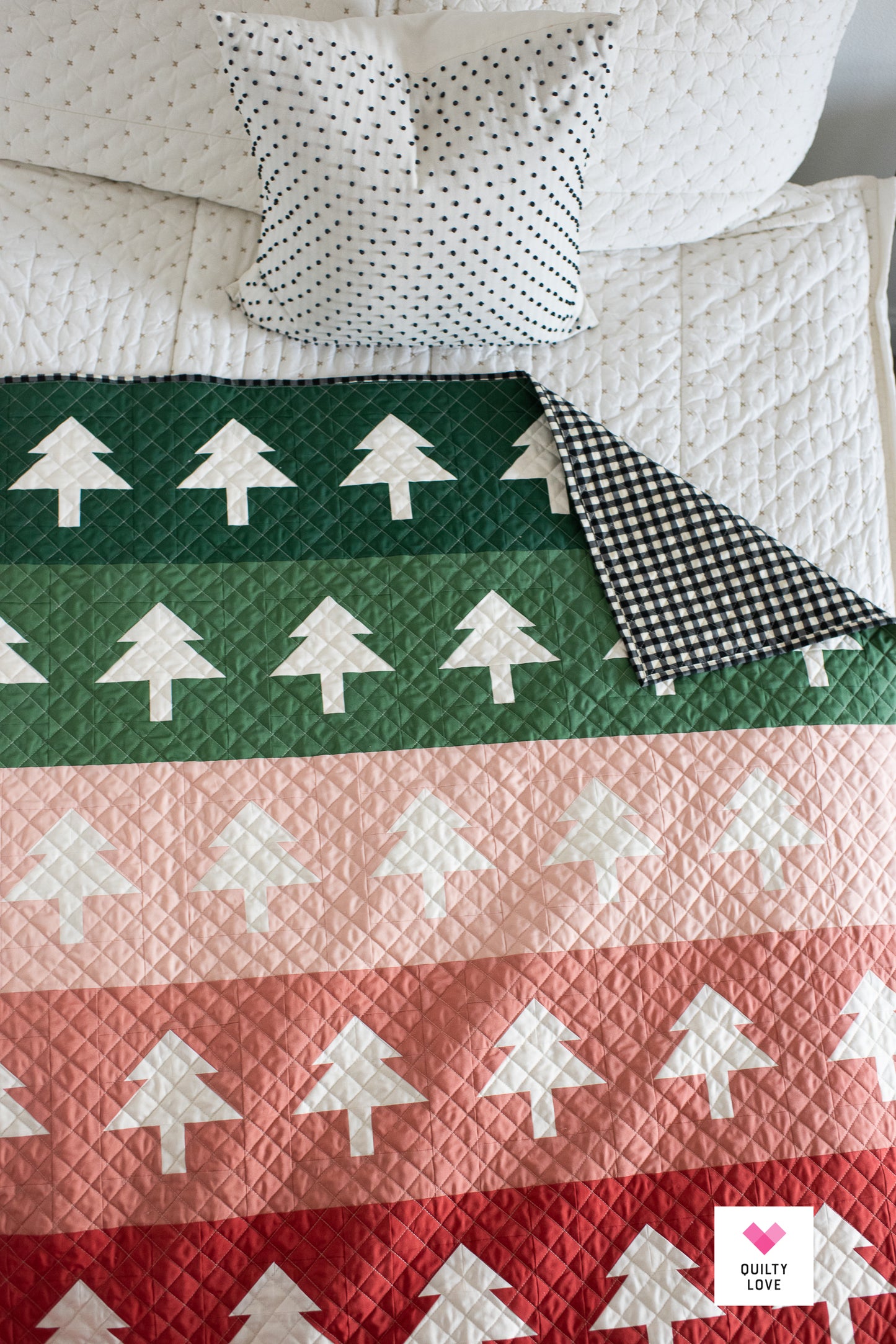 Tree Rows PAPER Quilt Pattern