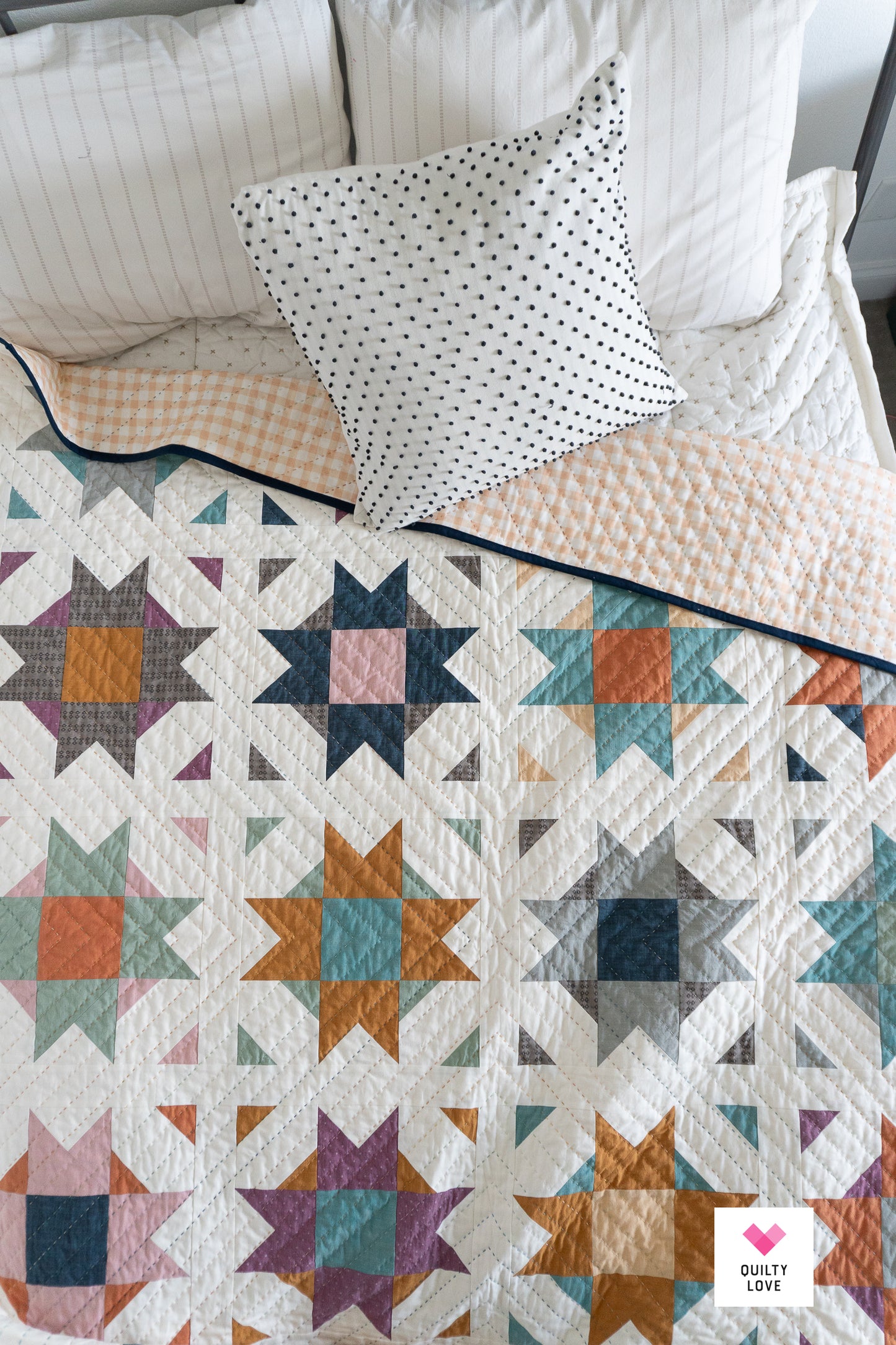 Compass Star PDF Quilt Pattern-Automatic download