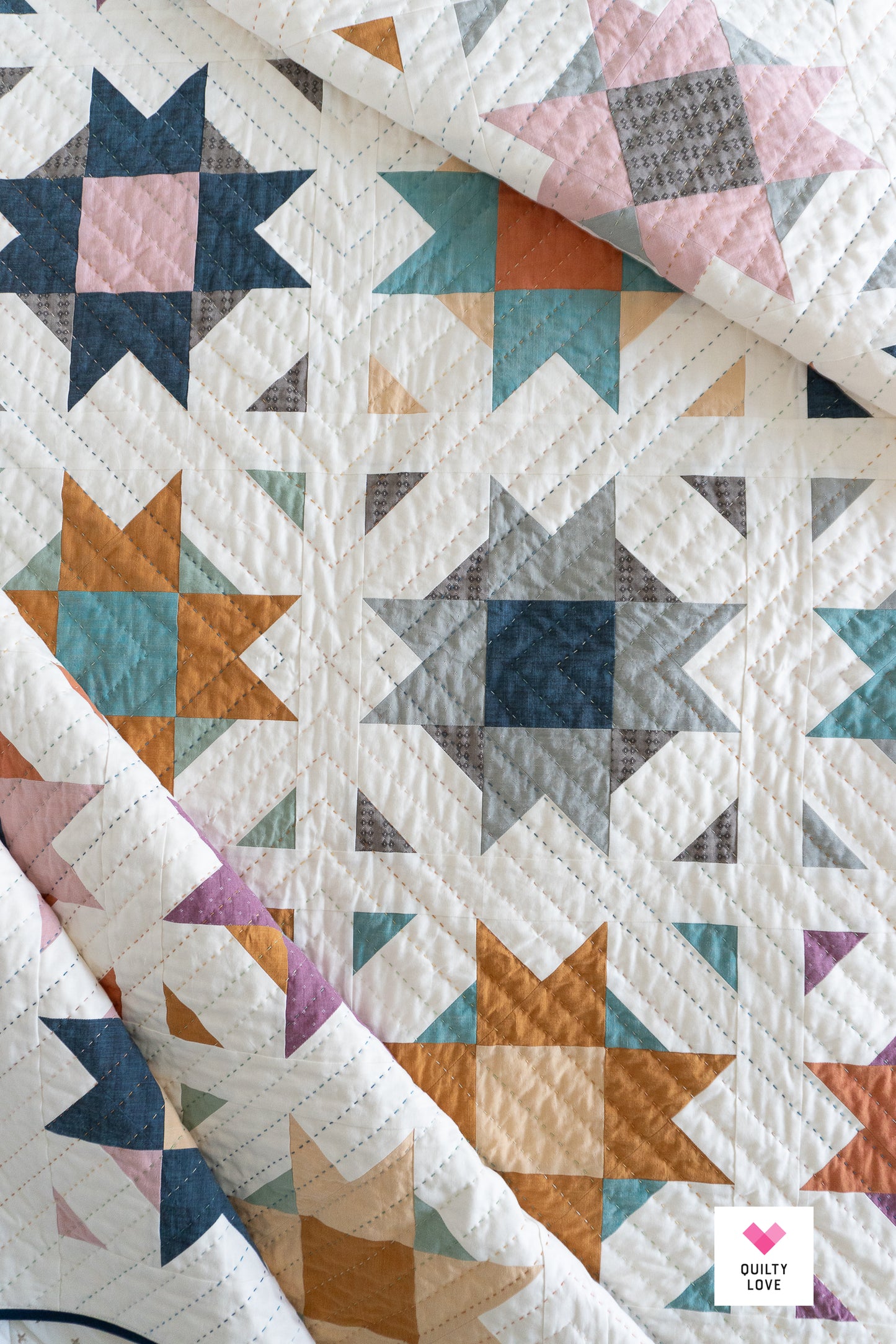 Compass Star PAPER Quilt Pattern