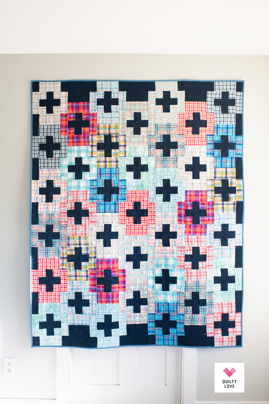 Plus and Minus PDF Quilt Pattern - Digital Download – Quilty Love