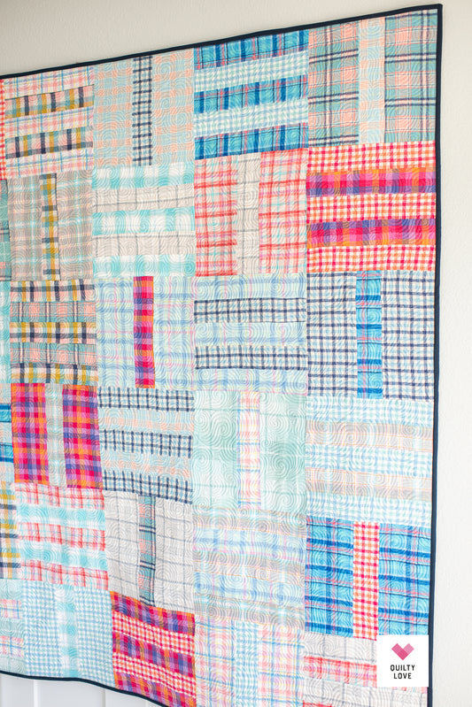 Fat Quarter Dash FLANNEL handmade quilt