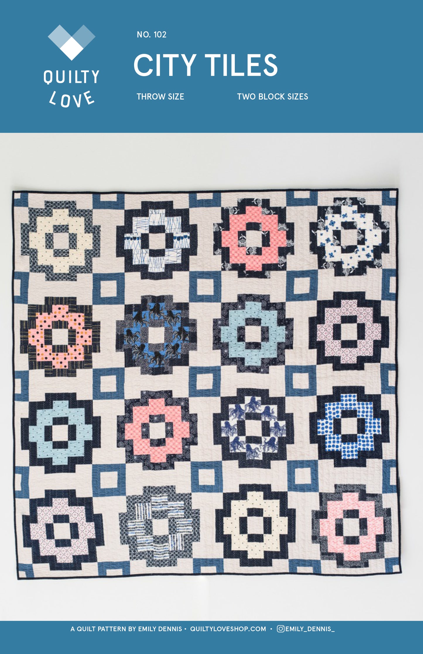 City Tiles PDF Quilt Pattern