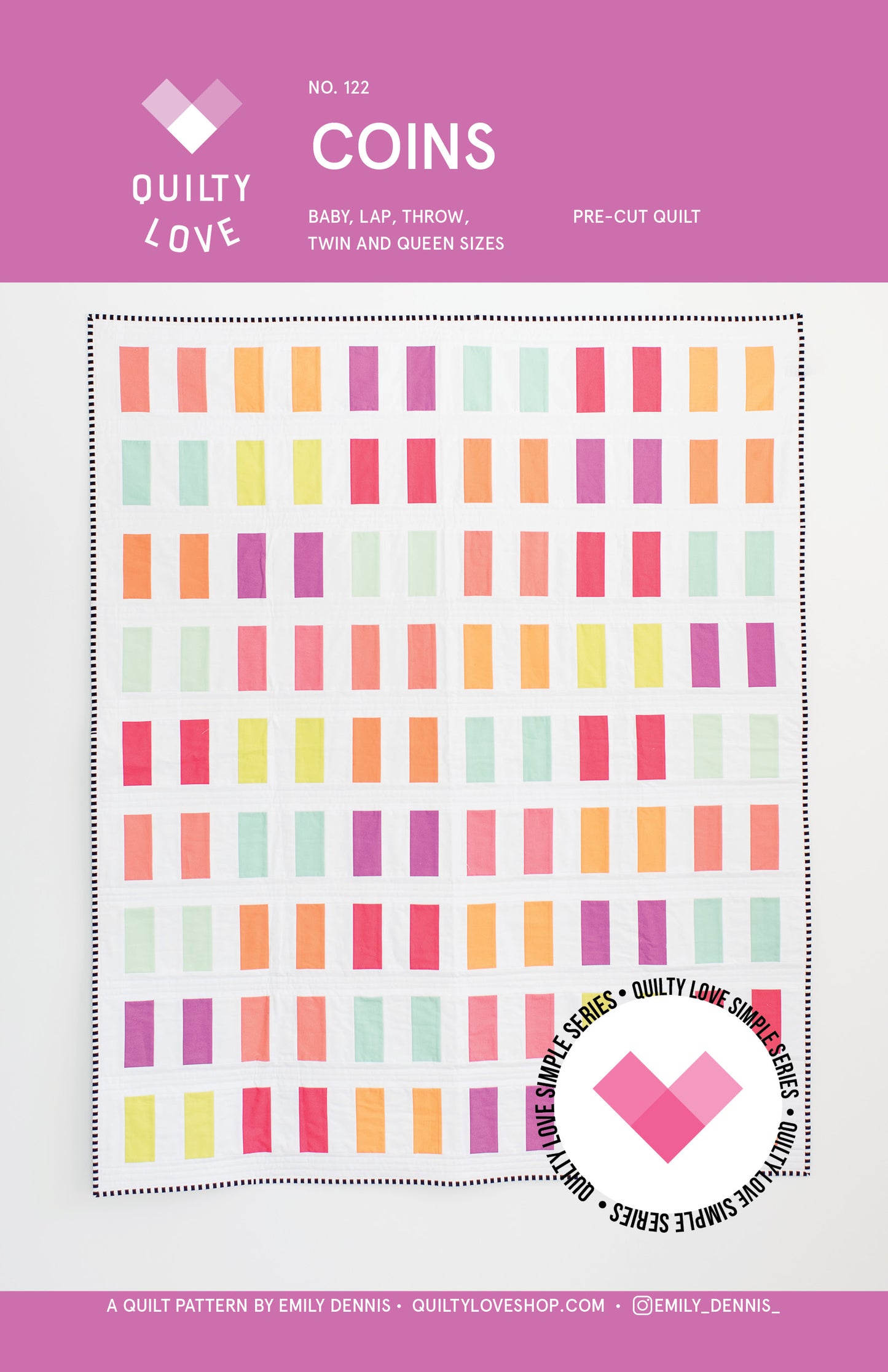 Coins PDF Quilt Pattern-Automatic download