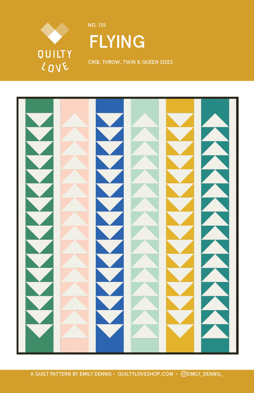 Flying PAPER Quilt Pattern