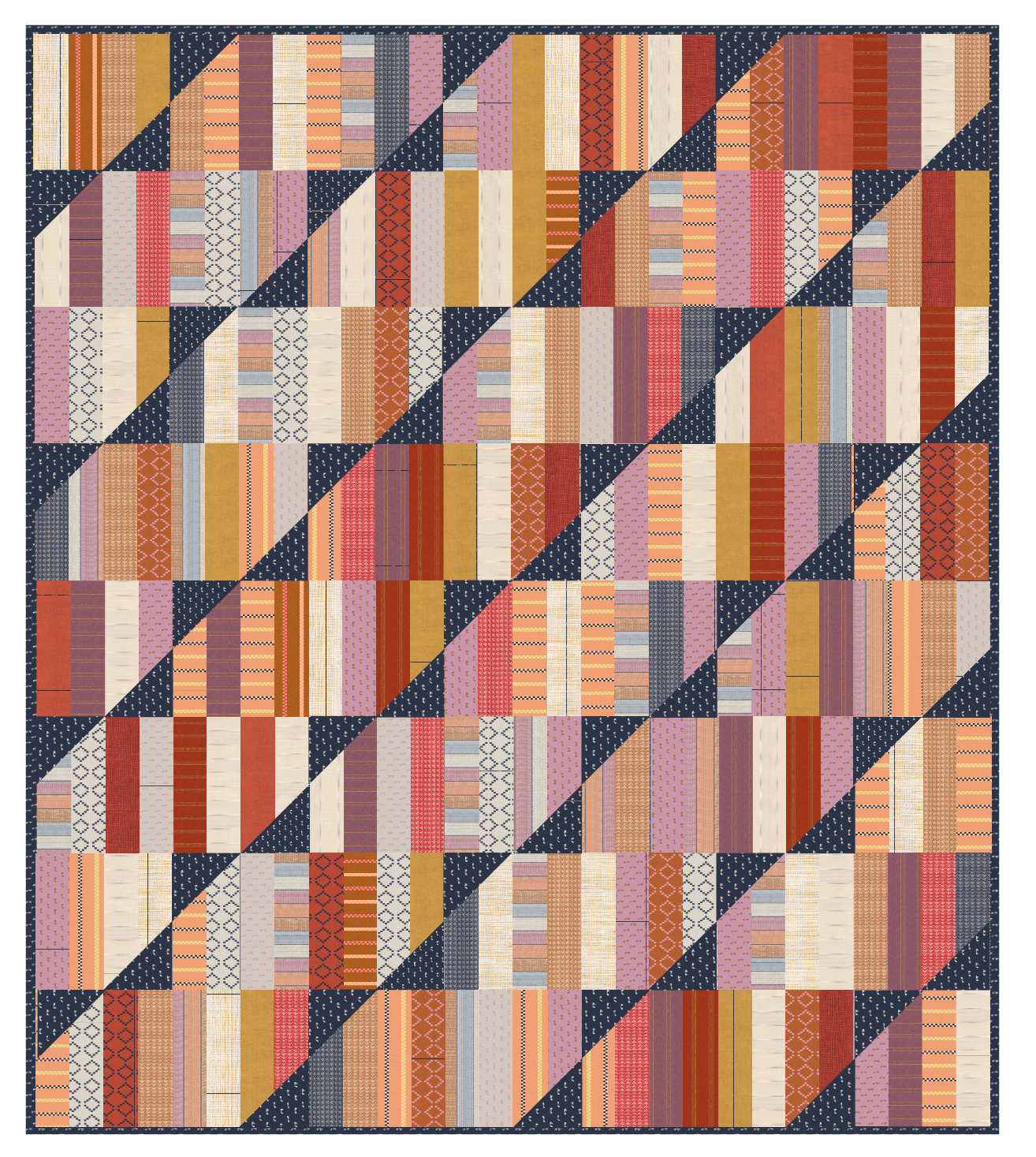 Warp and Weft Wovens Happy Stripes kit