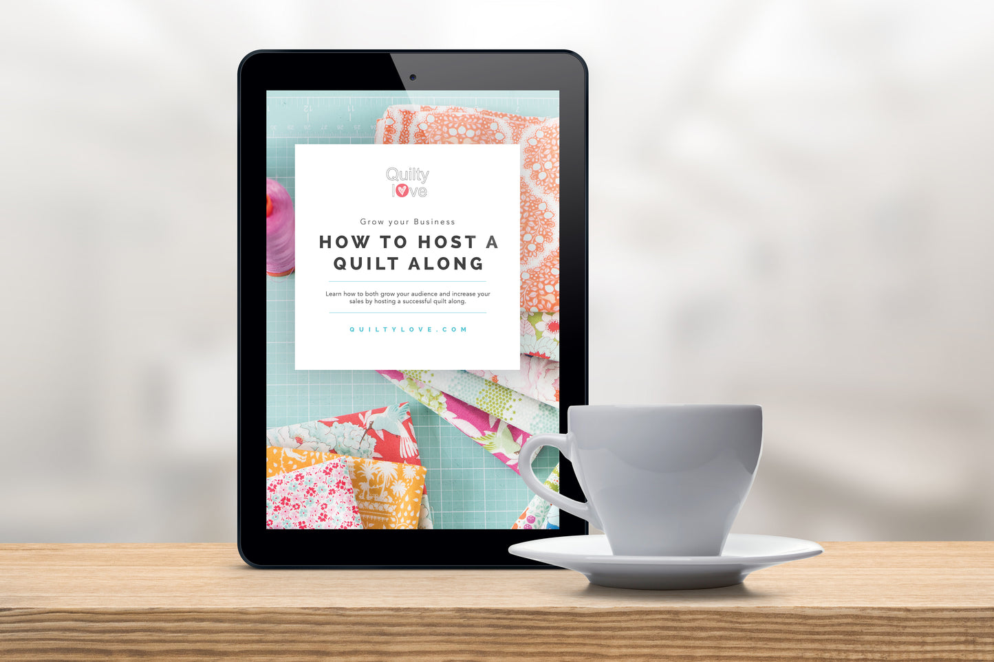Grow your Business:  How to Host a Quilt Along e-book
