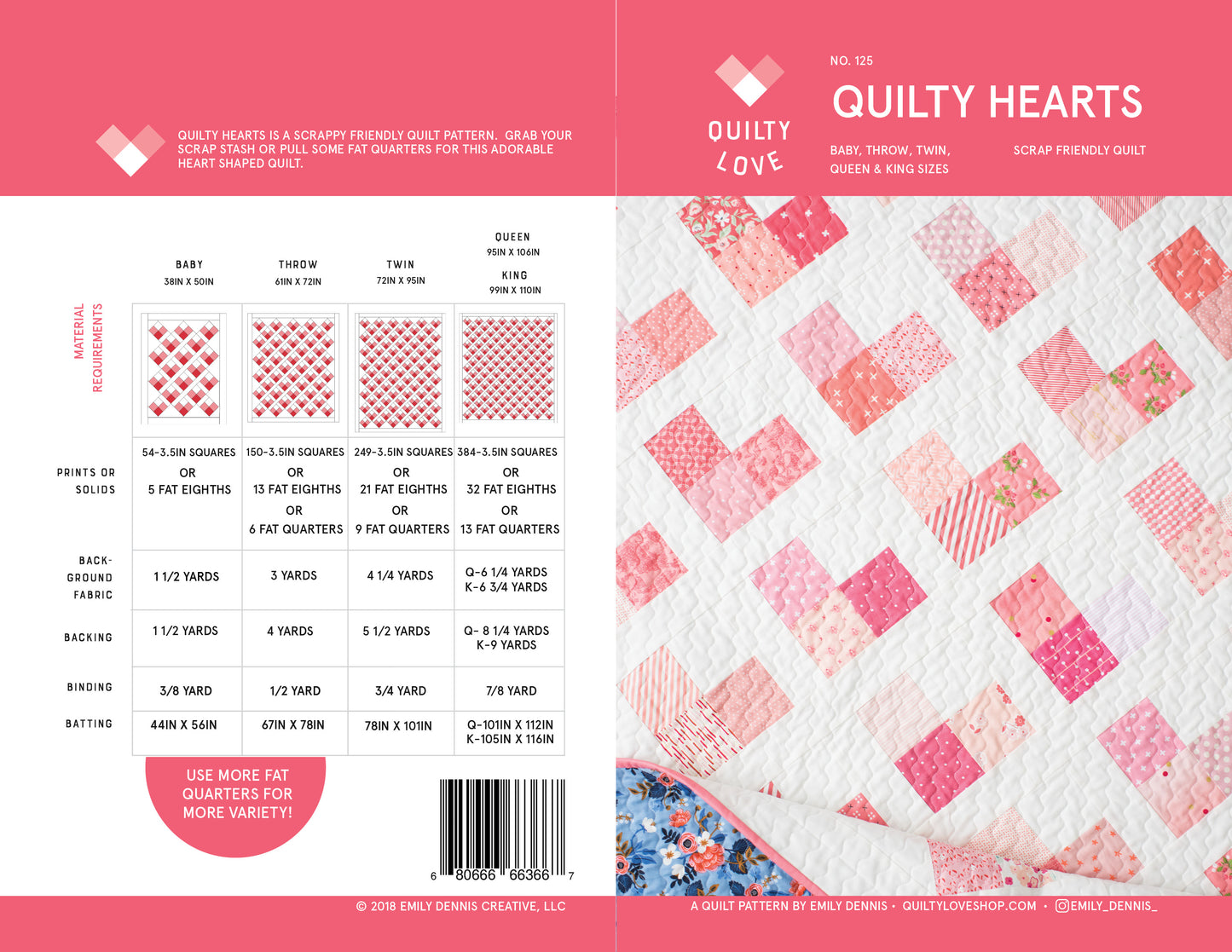 HEART BUNDLE II -Infinite Hearts, Quilty Hearts and Scrappy Hearts PDF quilt pattern bundle - Automatic Download