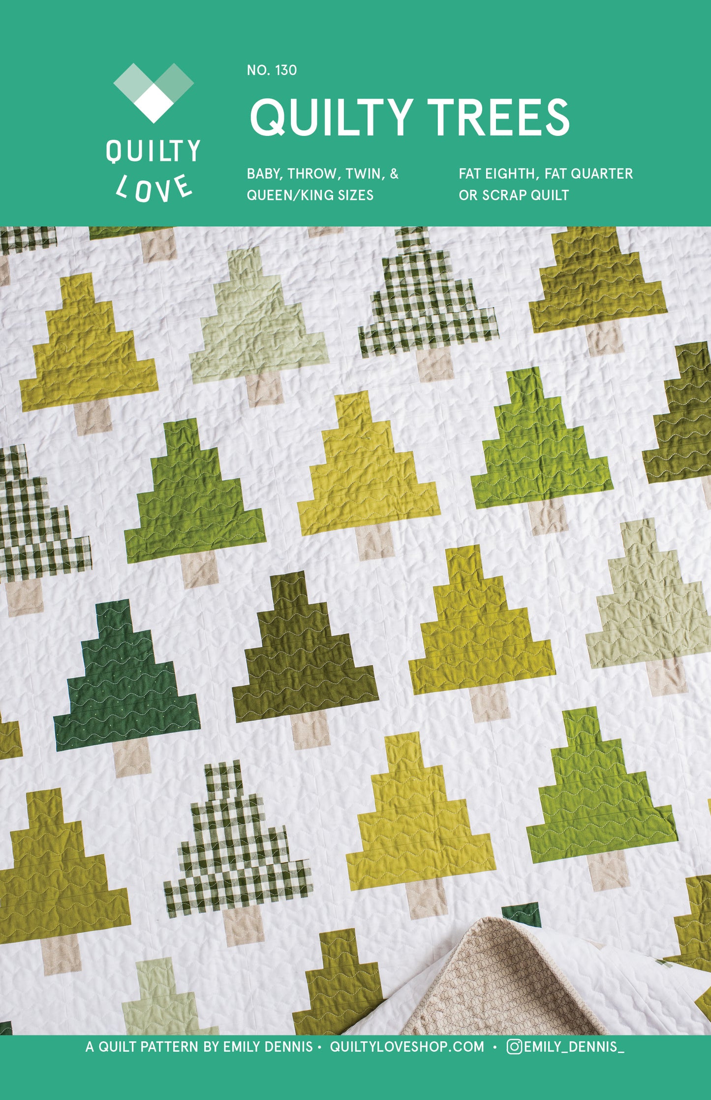 Quilty Trees PDF quilt pattern - Automatic Download