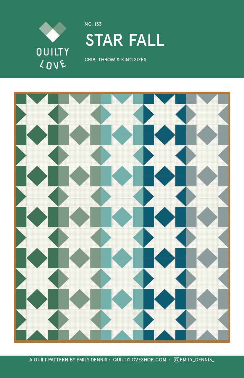 Star Fall PDF Quilt Pattern-Automatic Download