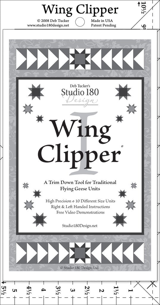 Wing Clipper Flying Geese Ruler