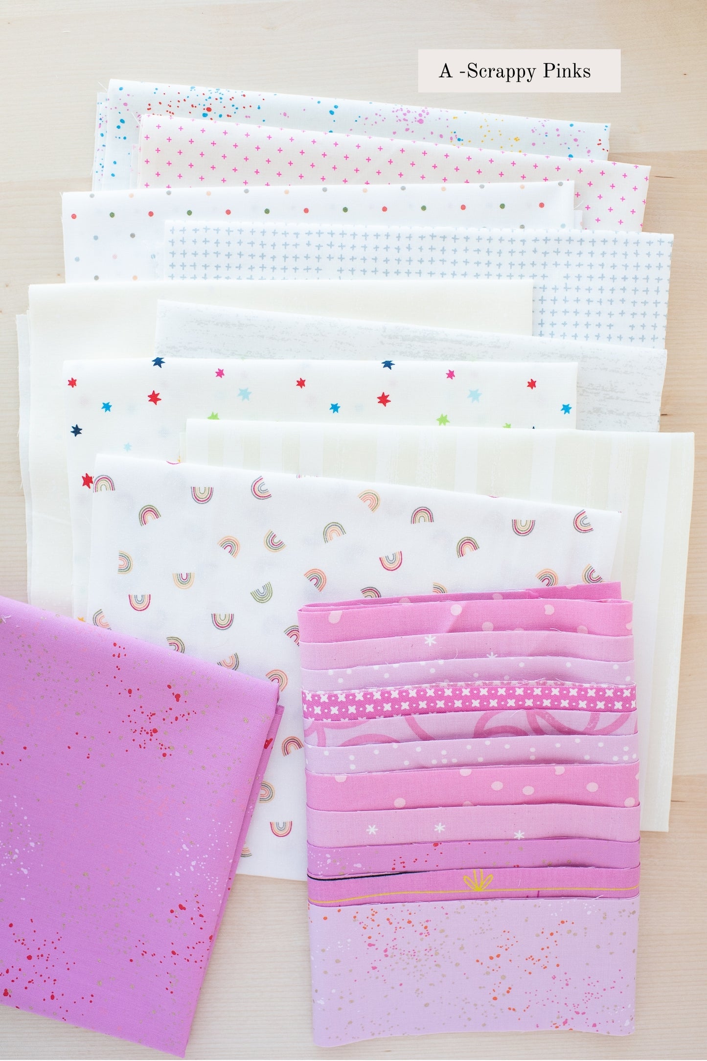 Star Pop II quilt kit - Baby Size