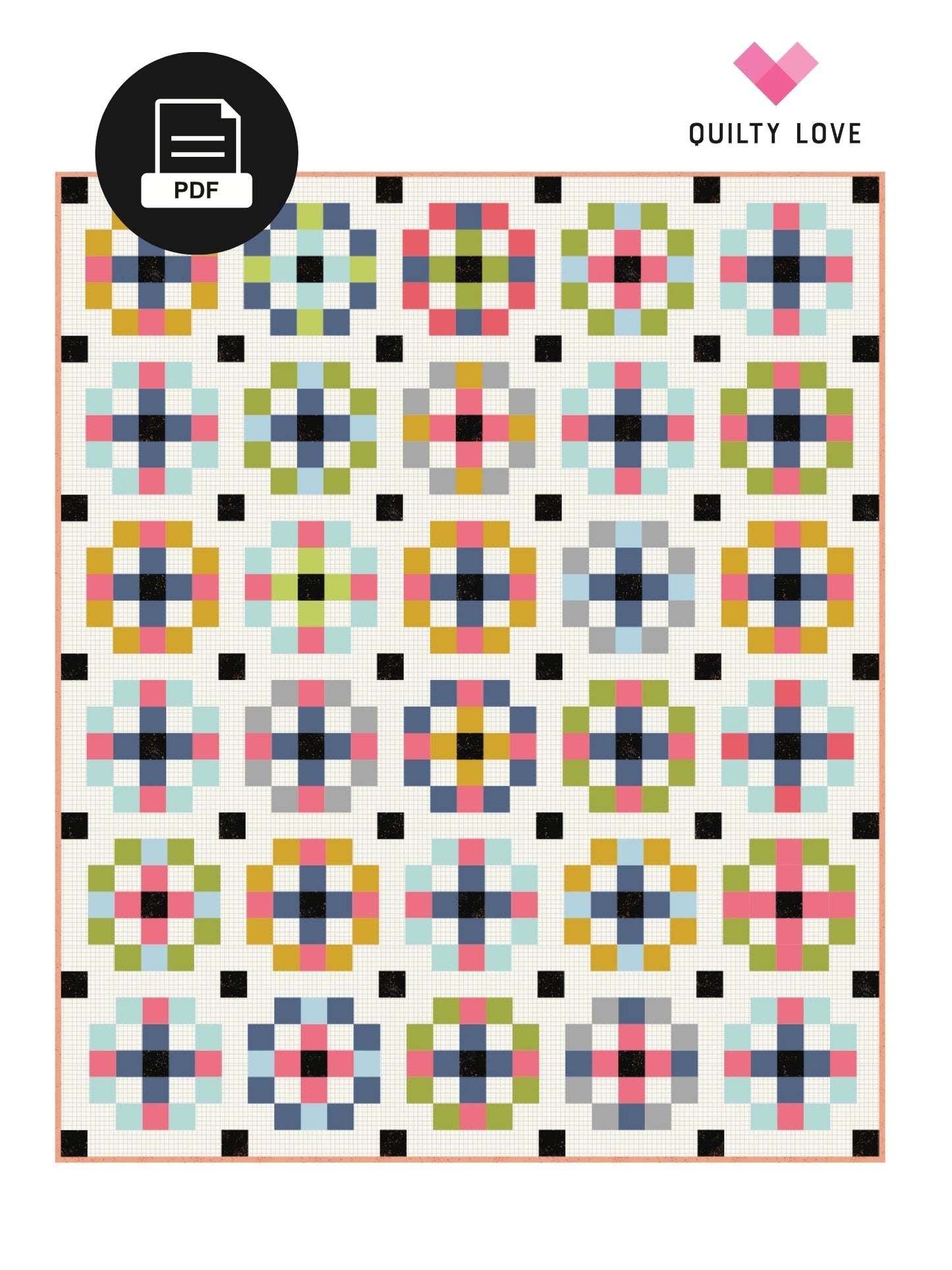 Crossroads PDF Quilt Pattern - Digital Download