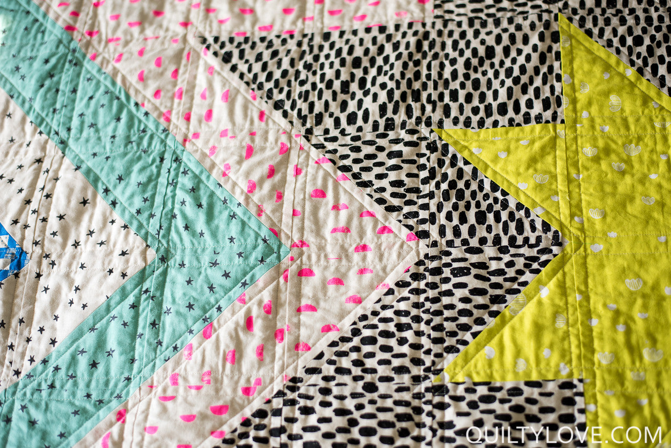 Expanding Stars PAPER quilt pattern