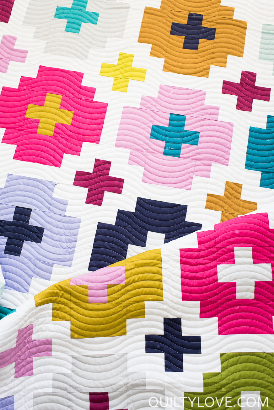 Cross Tile PAPER Quilt Pattern